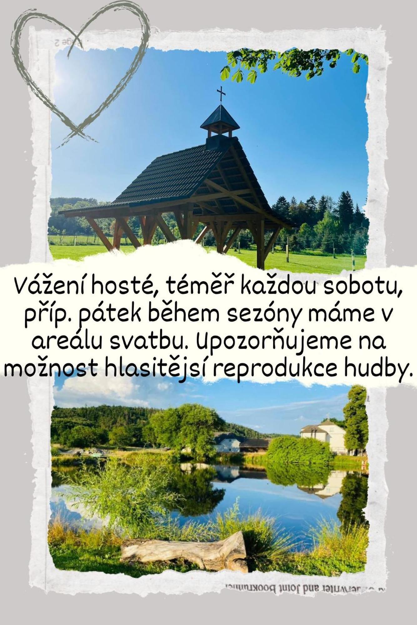 Penzion A Restaurace Belecky Mlyn Pteni Екстер'єр фото